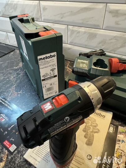 Шуруповерт metabo powermaxx bs basic 12в