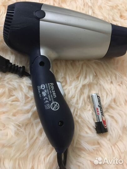 Дорожный складной фен