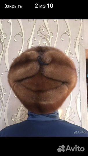 Мужская зимняя шапка ушанка меховая