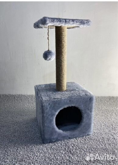 Домик с когтеточкой, новый