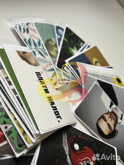 Наклейки на банковскую карту оптом