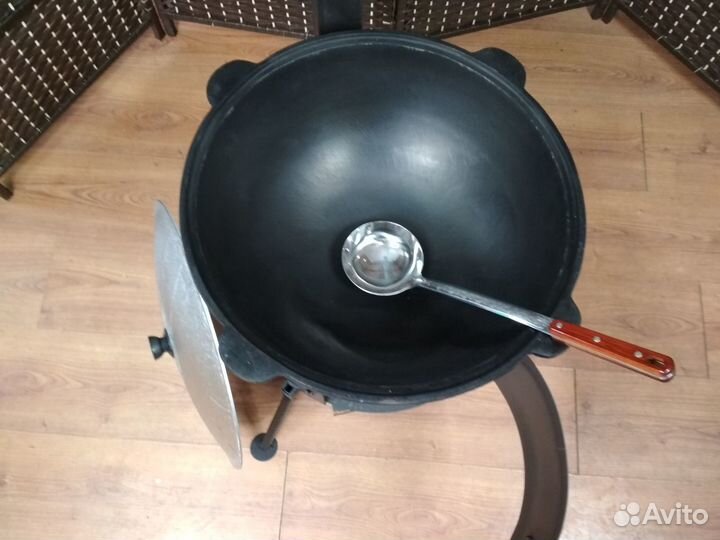 Казан узбекский 16 л с печкой