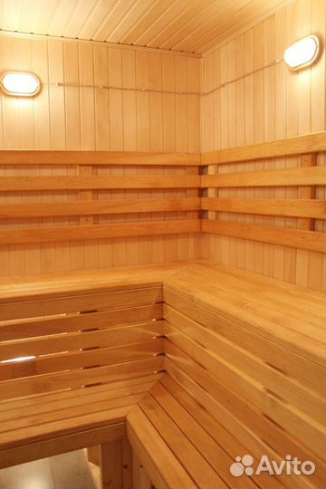 Сауна с бассейном