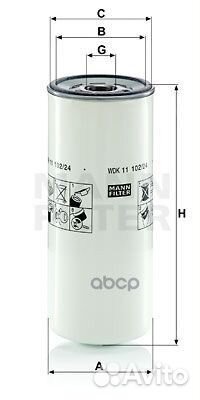 Фильтр топливный volvo renault (увеличенный сро