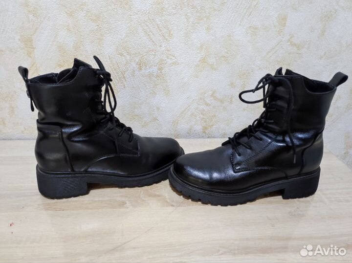 Ботинки женские зимние натуральная кожа 38