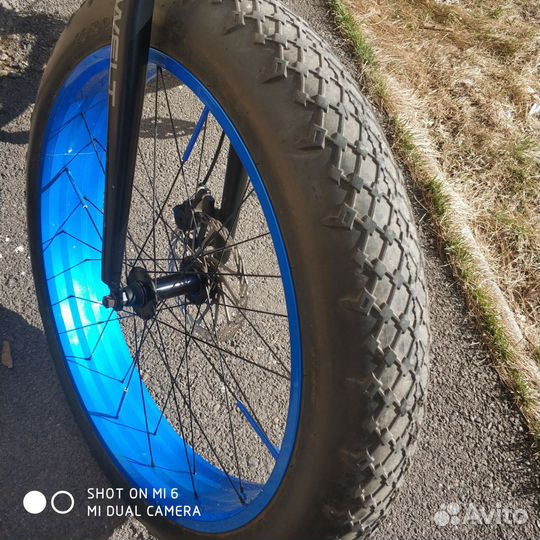 Велосипед взрослый фэтбайк фирмы welt