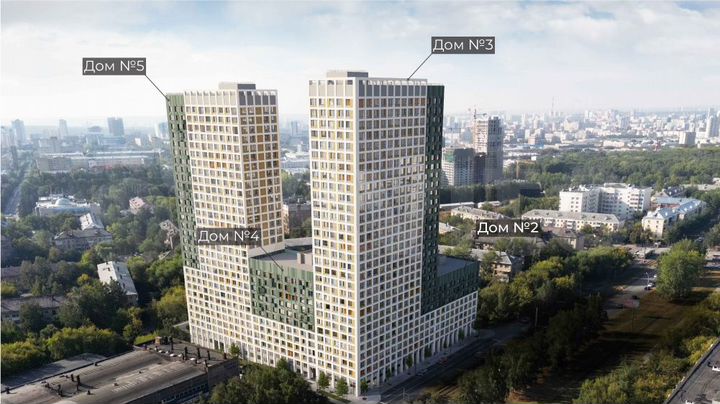 2-к. квартира, 61,2 м², 17/31 эт.