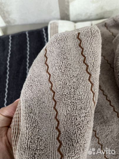 Новые банные полотенца