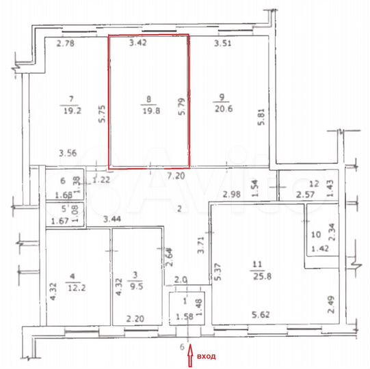 Офис, 20 м²