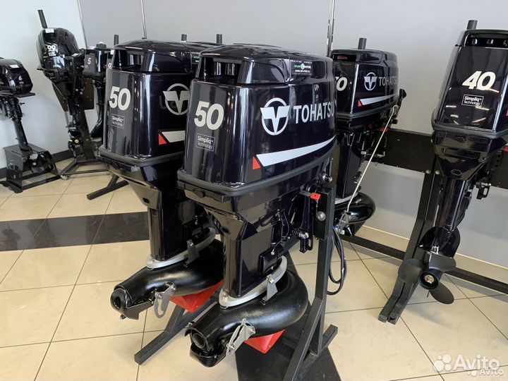 Лодочный мотор Tohatsu (Тохатсу) M 50 D2 epos JET