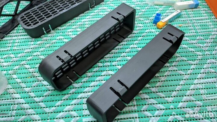 Сеточки в бампер в мерседес Вито 638