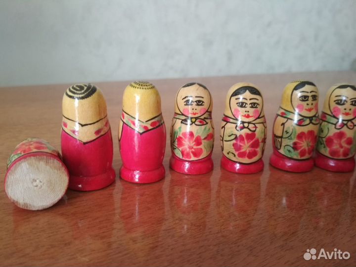 Деревянные фигурки(винтаж)