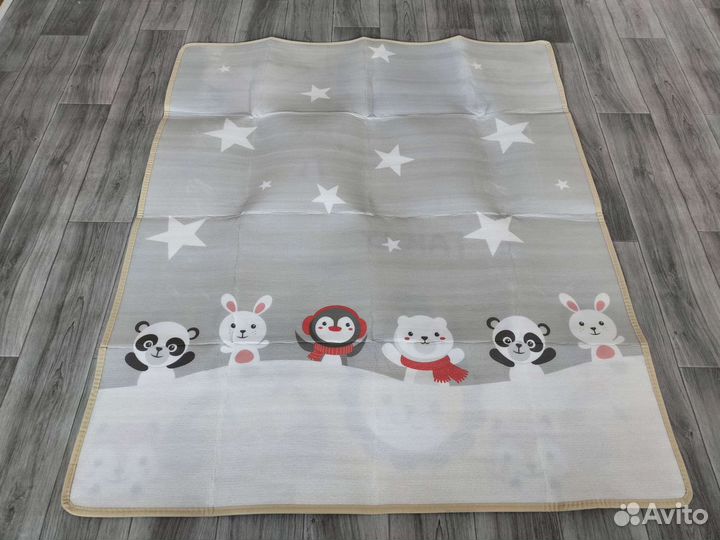 Детский двусторонний коврик для ползания