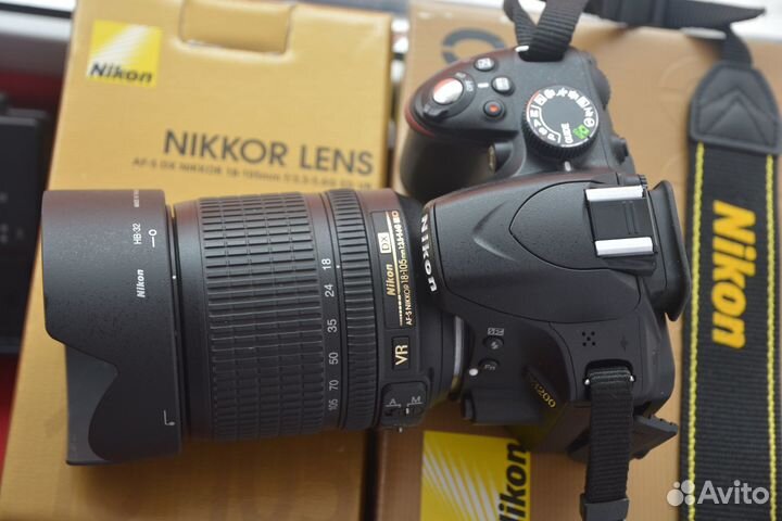 Nikon D3200 + объектив 18-105