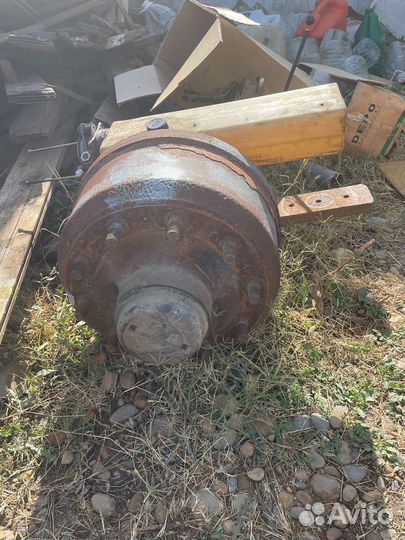 Ось на полуприцеп бу