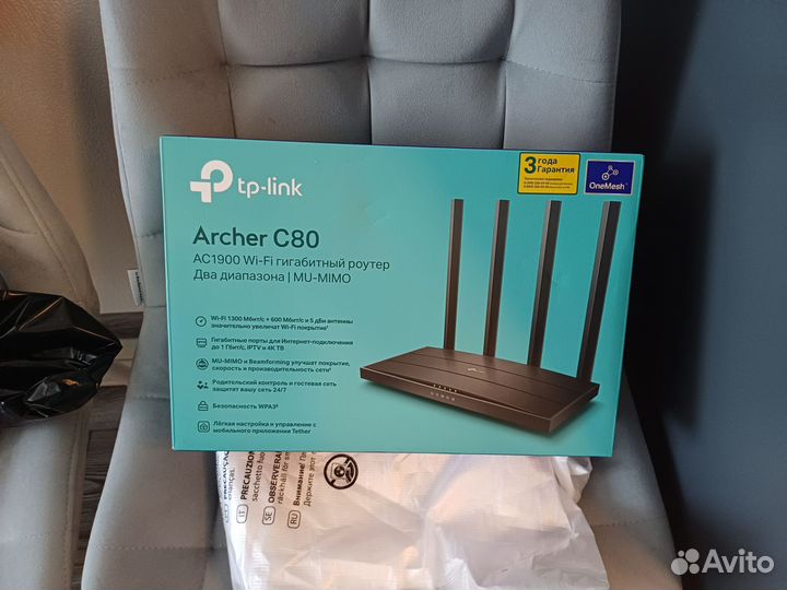 Wi fi роутер tp link archer c80