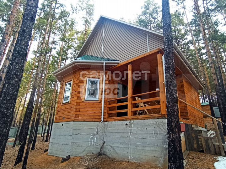 Дом 46,8 м² на участке 8 сот.