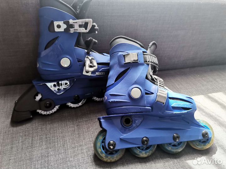 Роликовые коньки детские раздвижные