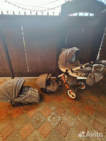 Коляска adamex 3 в 1