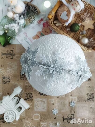 Ободок Снежинки/Снегурочки