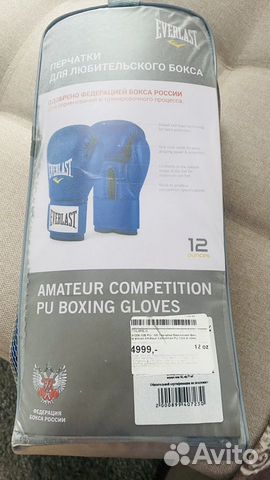 Боксерские перчатки 12 oz everlast объявление продам