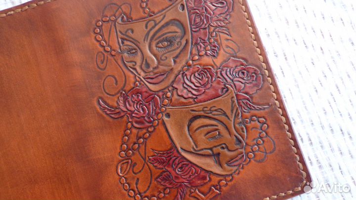 Обложка для паспорта (ручная работа)