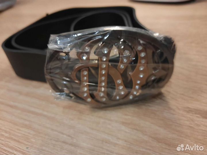 Ремень со стразами