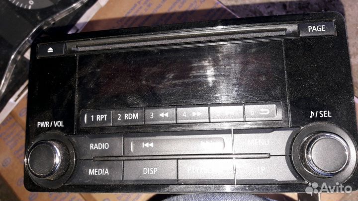 Панель магнитолы Mitsubishi asx (магнитола)