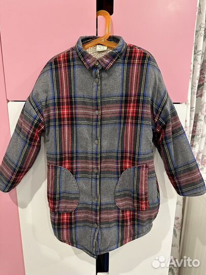 Куртка рубашка для девочки Zara 122