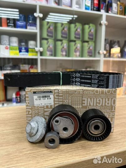 Комплект ремня грм на renault fluence/megan