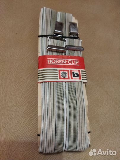 Подтяжки мужские новые (сделано в ГДР)