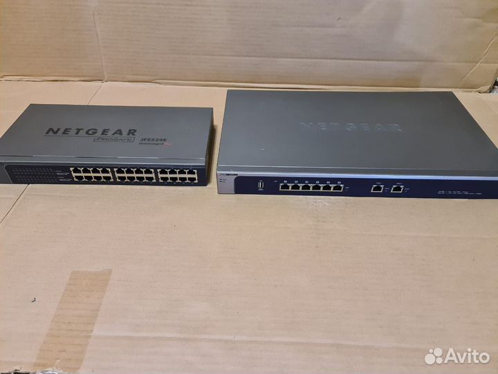 Коммутатор netgear JFS524E