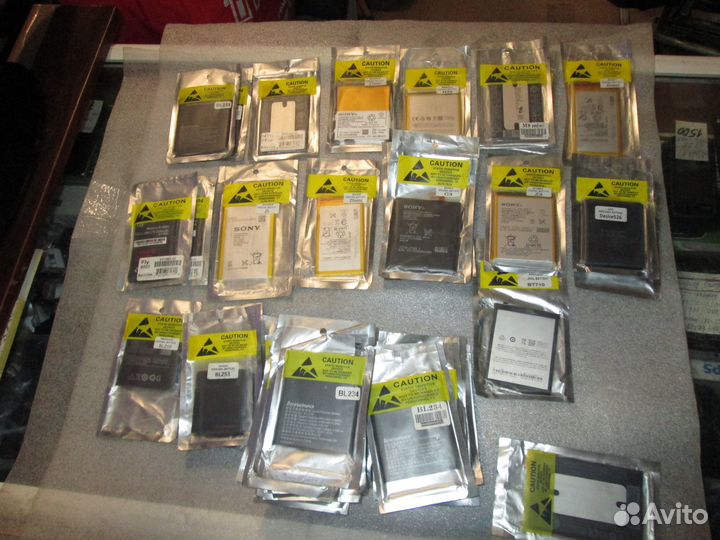 Акб sony meizu htc lenovo - 50 шт
