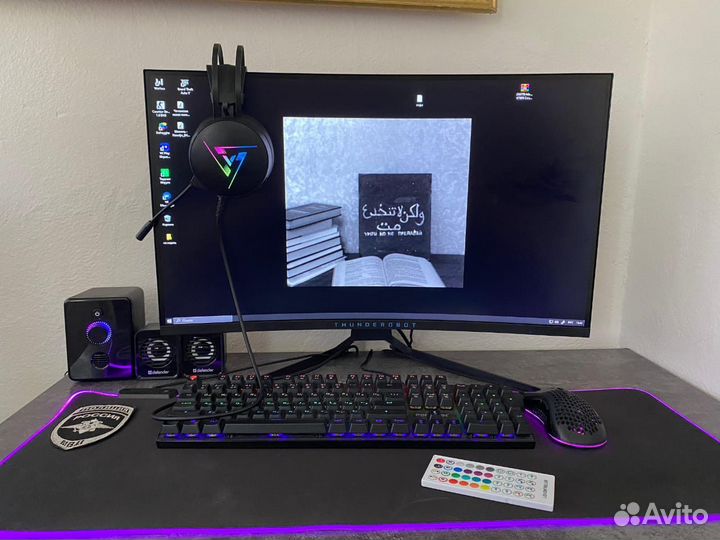 Игровой пк с монитором