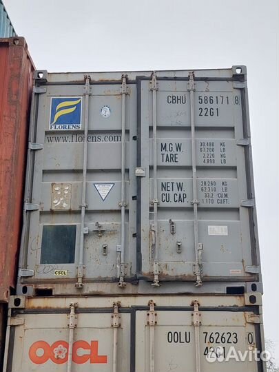 Морской контейнер 40 футов номер 76