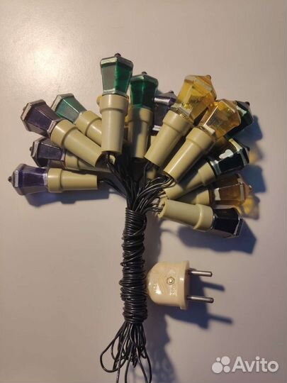 Гирлянды СССР Польский фонарик, Капелька