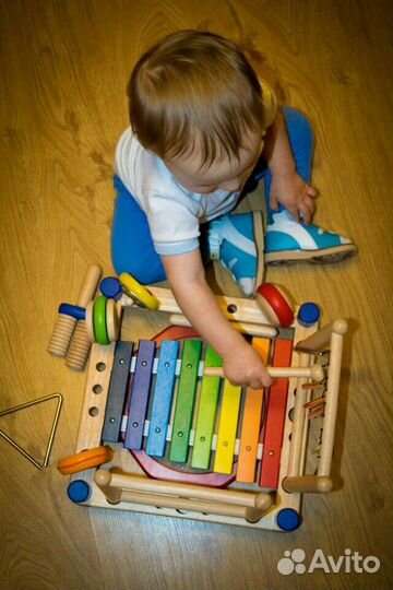 Ксилофон деревянный
