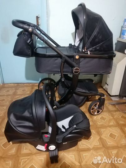 Коляска luxmom 3 в 1