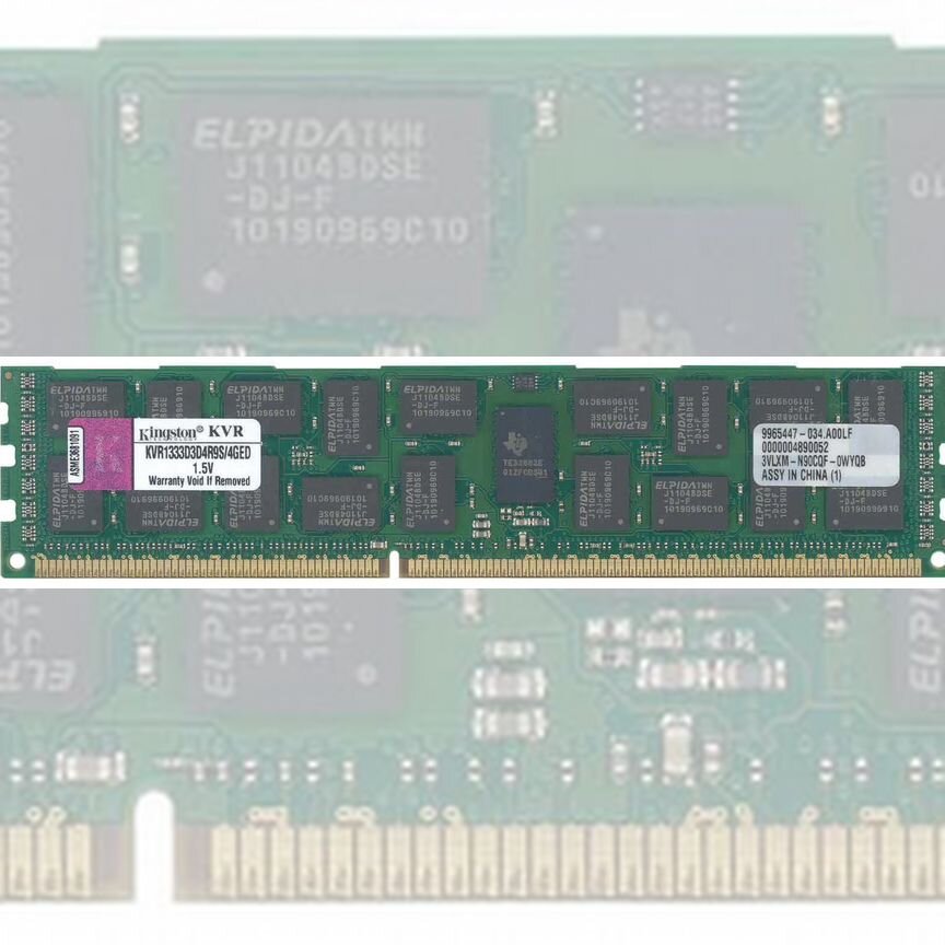 [KVR1333D3D4R9S/4GED] Оперативная Память Kingston Kvr1333d3d4r9s/4ged