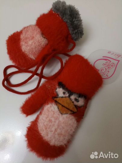 Новые варежки за Барни или 60р