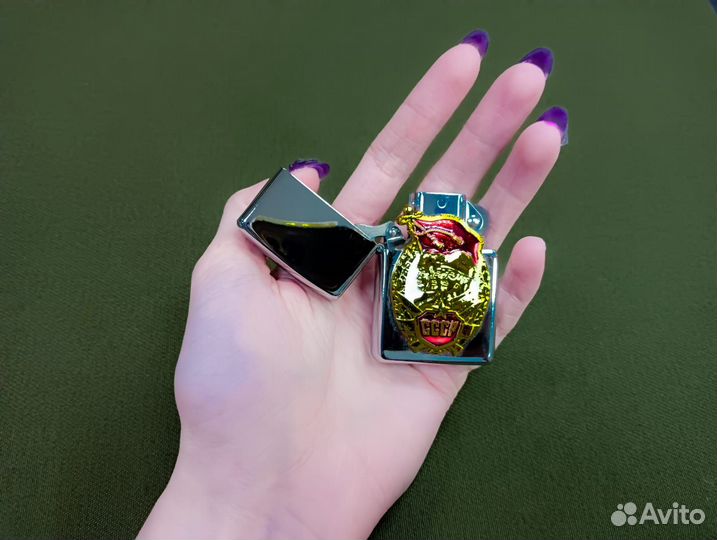 Зажигалка бензиновая из серии СССР