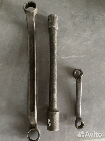 Набор:Ключи гаечные, накладные, и др из СССР