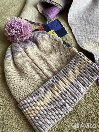 Комплект шапка+шарф