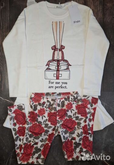 Лонгслив+лосины Gaialuna (Италия)