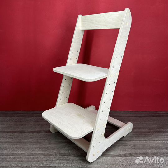 Растущий стульчик детский не окрашенный