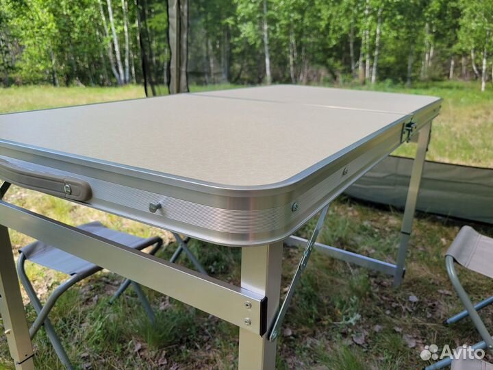Стол раскладной туристический усиленный + 4 стула