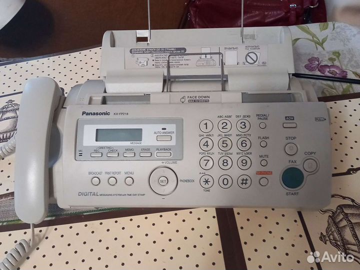 Факс panasonic