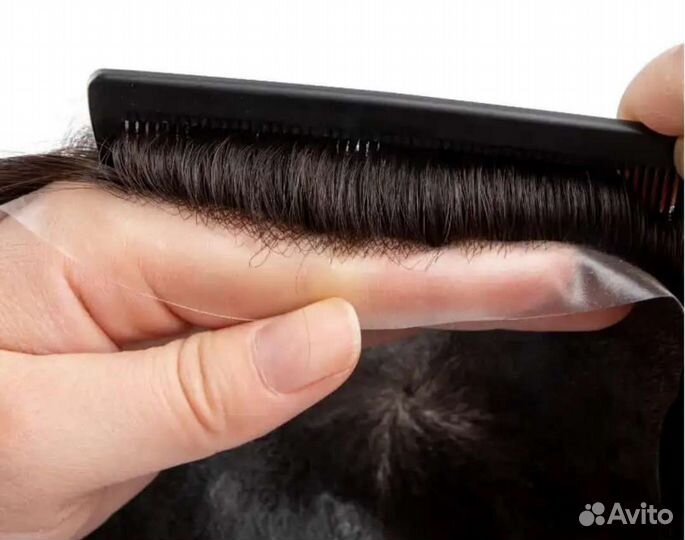 Парик. Полная система волос на силиконе 35см