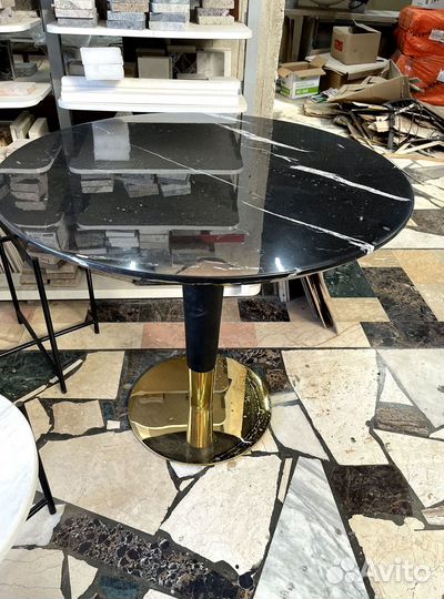 Изготовление столов из мрамора и камня лофт