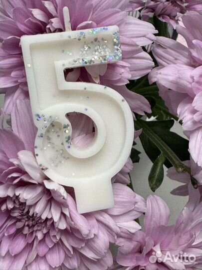 Свечи для торта цифры